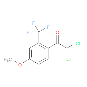 2,2-dichloro-1-(4-methoxy-2-(trifluoromethyl)phenyl)ethanone