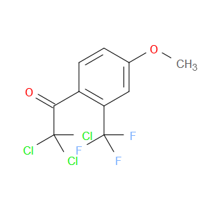 2,2,2-trichloro-1-(4-methoxy-2-(trifluoromethyl)phenyl)ethanone