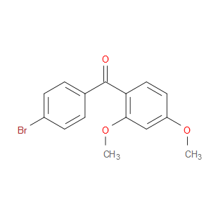 (4-bromophenyl)(2,4-dimethoxyphenyl)methanone