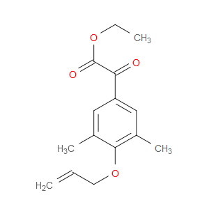 Ethyl 3,5-dimethyl-α-oxo-4-(2-propen-1-yloxy)benzeneacetate