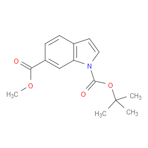 Methyl 1-Boc-1H-indole-6-carboxylate