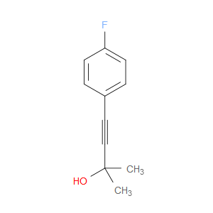 4-(4-Fluorophenyl)-2-methyl-3-butyn-2-ol