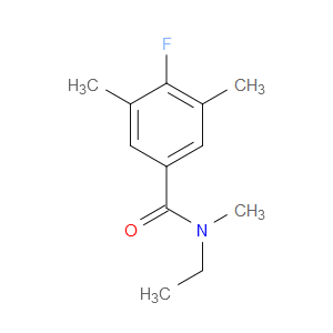 N-Ethyl-4-fluoro-N,3,5-trimethylbenzamide