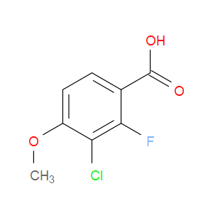3-Chloro-2-fluoro-4-methoxybenzoic acid