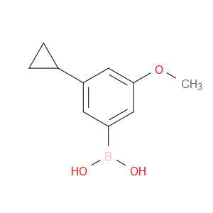 B-(3-Cyclopropyl-5-methoxyphenyl)boronic acid