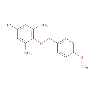 5-bromo-2-((4-methoxybenzyl)oxy)-1,3-dimethylbenzene