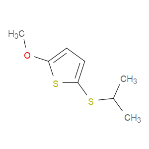 2-(isopropylthio)-5-methoxythiophene