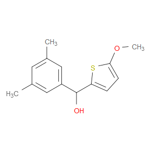 (3,5-dimethylphenyl)(5-methoxythiophen-2-yl)methanol