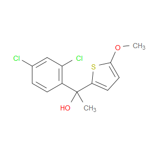 1-(2,4-dichlorophenyl)-1-(5-methoxythiophen-2-yl)ethanol