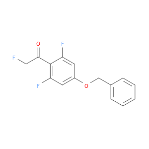 1-(4-(benzyloxy)-2,6-difluorophenyl)-2-fluoroethanone