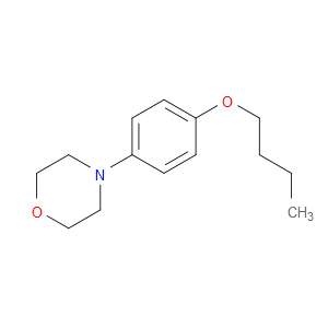 Morpholine, 4-(4-butoxyphenyl)-