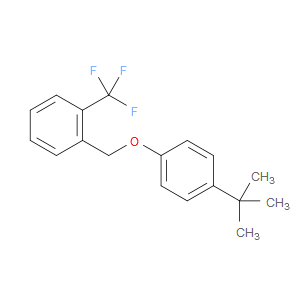 1-((4-(tert-butyl)phenoxy)methyl)-2-(trifluoromethyl)benzene