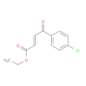 (E)-ethyl 4-(4-chlorophenyl)-4-oxobut-2-enoate