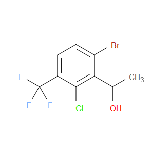 1-(6-bromo-2-chloro-3-(trifluoromethyl)phenyl)ethanol