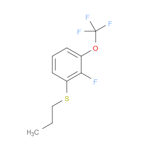 (2-fluoro-3-(trifluoromethoxy)phenyl)(propyl)sulfane