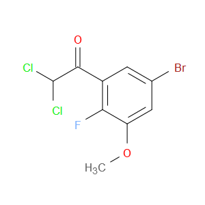 1-(5-bromo-2-fluoro-3-methoxyphenyl)-2,2-dichloroethanone