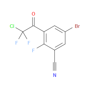 5-bromo-3-(2-chloro-2,2-difluoroacetyl)-2-fluorobenzonitrile
