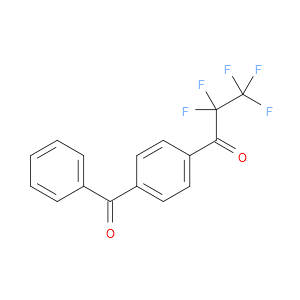 1-(4-benzoylphenyl)-2,2,3,3,3-pentafluoropropan-1-one