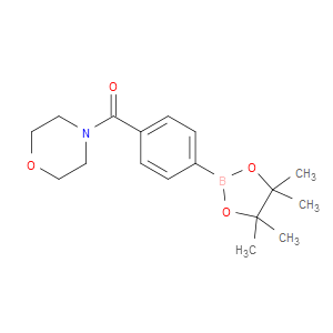 morpholino(4-(4,4,5,5-tetramethyl-1,3,2-dioxaborolan-2-yl)phenyl)methanone