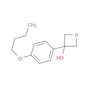 3-(4-butoxyphenyl)oxetan-3-ol