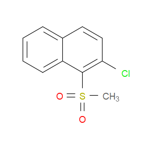 2-Chloro-1-(methylsulfonyl)naphthalene