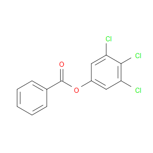 Phenol, 3,4,5-trichloro-, 1-benzoate