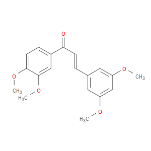 (2E)-1-(3,4-Dimethoxyphenyl)-3-(3,5-dimethoxyphenyl)-2-propen-1-one