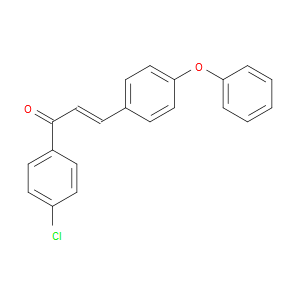 2-Propen-1-one, 1-(4-chlorophenyl)-3-(4-phenoxyphenyl)-, (E)-