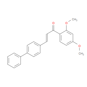 Chalcone, 2',4'-dimethoxy-4-phenyl-, (E)-