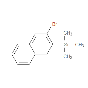 Naphthalene, 2-bromo-3-(trimethylsilyl)-