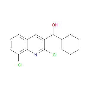 cyclohexyl(2,8-dichloroquinolin-3-yl)methanol