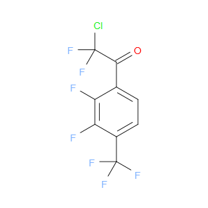 2-chloro-1-(2,3-difluoro-4-(trifluoromethyl)phenyl)-2,2-difluoroethanone