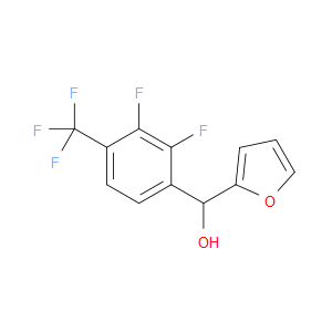(2,3-difluoro-4-(trifluoromethyl)phenyl)(furan-2-yl)methanol