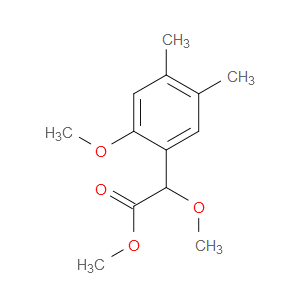 Methyl α,2-dimethoxy-4,5-dimethylbenzeneacetate