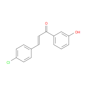 (2E)-3-(4-Chlorophenyl)-1-(3-hydroxyphenyl)-2-propen-1-one
