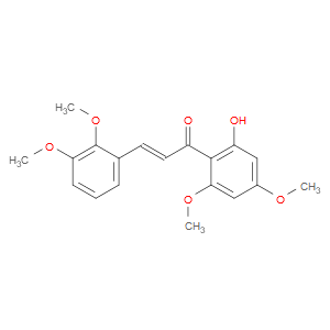(2E)-3-(2,3-Dimethoxyphenyl)-1-(2-hydroxy-4,6-dimethoxyphenyl)-2-propen-1-one