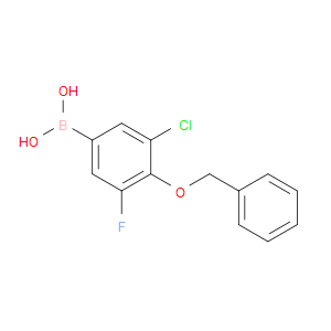 4-Benzyloxy-3-chloro-5-fluorobenzeneboronic acid