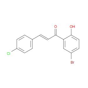 (2E)-1-(5-Bromo-2-hydroxyphenyl)-3-(4-chlorophenyl)-2-propen-1-one