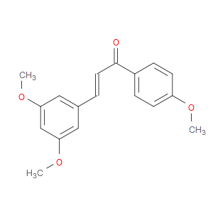 (2E)-3-(3,5-Dimethoxyphenyl)-1-(4-methoxyphenyl)-2-propen-1-one