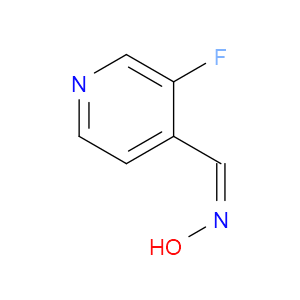 3-Fluoroisonicotinaldehyde oxime