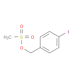 Benzenemethanol, 4-iodo-, 1-methanesulfonate