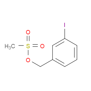 Benzenemethanol, 3-iodo-, 1-methanesulfonate