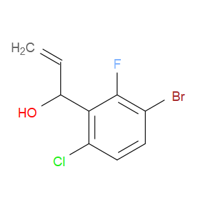 1-(3-bromo-6-chloro-2-fluorophenyl)prop-2-en-1-ol