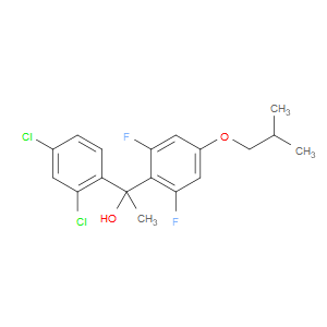1-(2,4-dichlorophenyl)-1-(2,6-difluoro-4-isobutoxyphenyl)ethanol