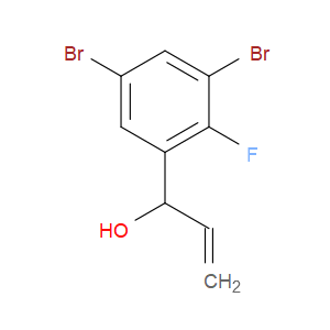 1-(3,5-dibromo-2-fluorophenyl)prop-2-en-1-ol