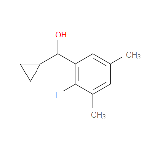 cyclopropyl(2-fluoro-3,5-dimethylphenyl)methanol