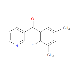 (2-fluoro-3,5-dimethylphenyl)(pyridin-3-yl)methanone