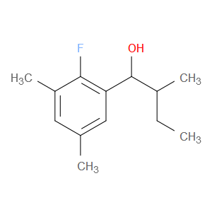 1-(2-fluoro-3,5-dimethylphenyl)-2-methylbutan-1-ol