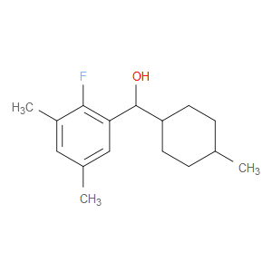 (2-fluoro-3,5-dimethylphenyl)(4-methylcyclohexyl)methanol