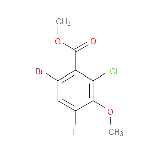 Methyl 6-bromo-2-chloro-4-fluoro-3-methoxybenzoate